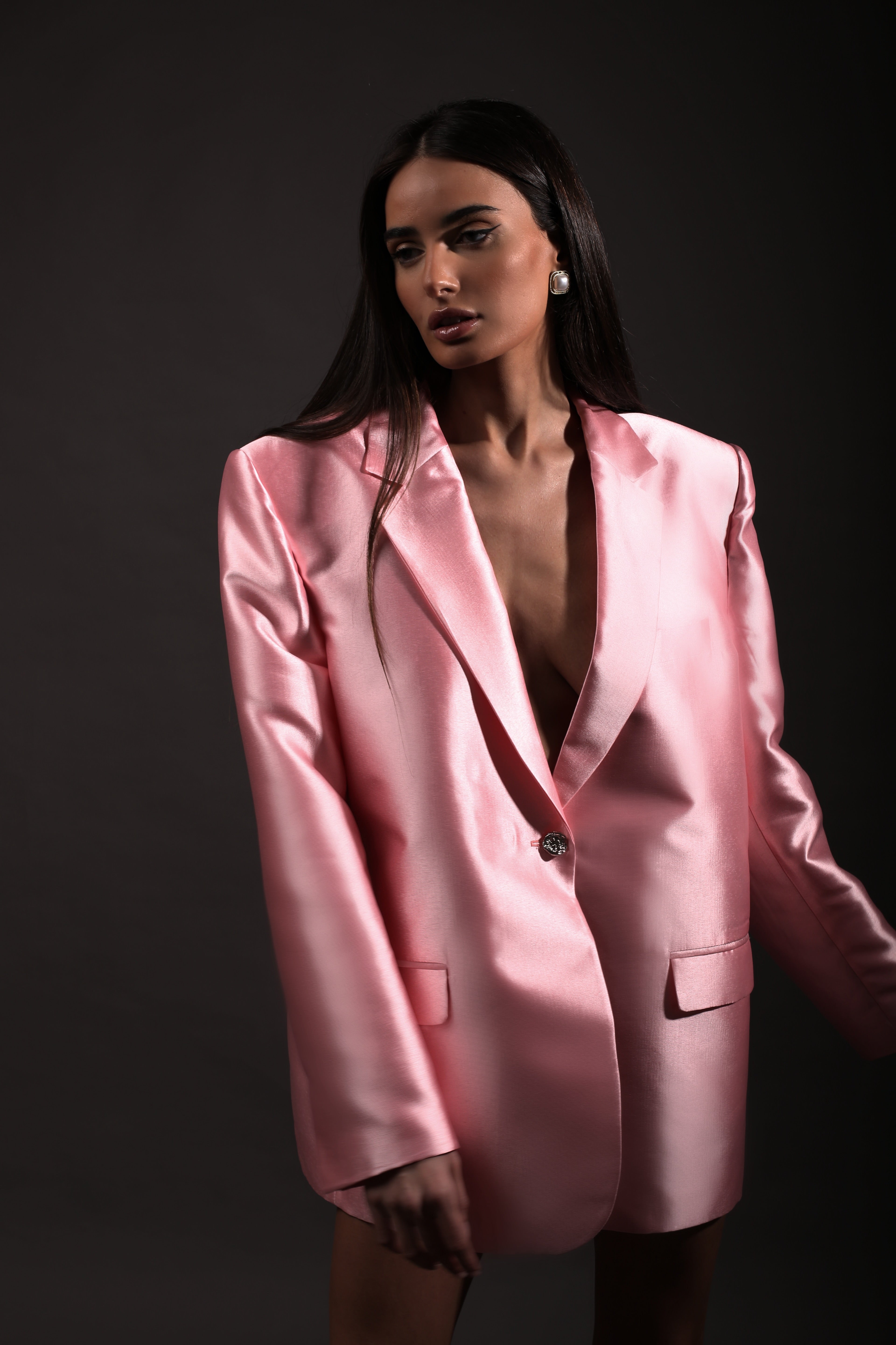 Tailored Jacket - Pink Rose