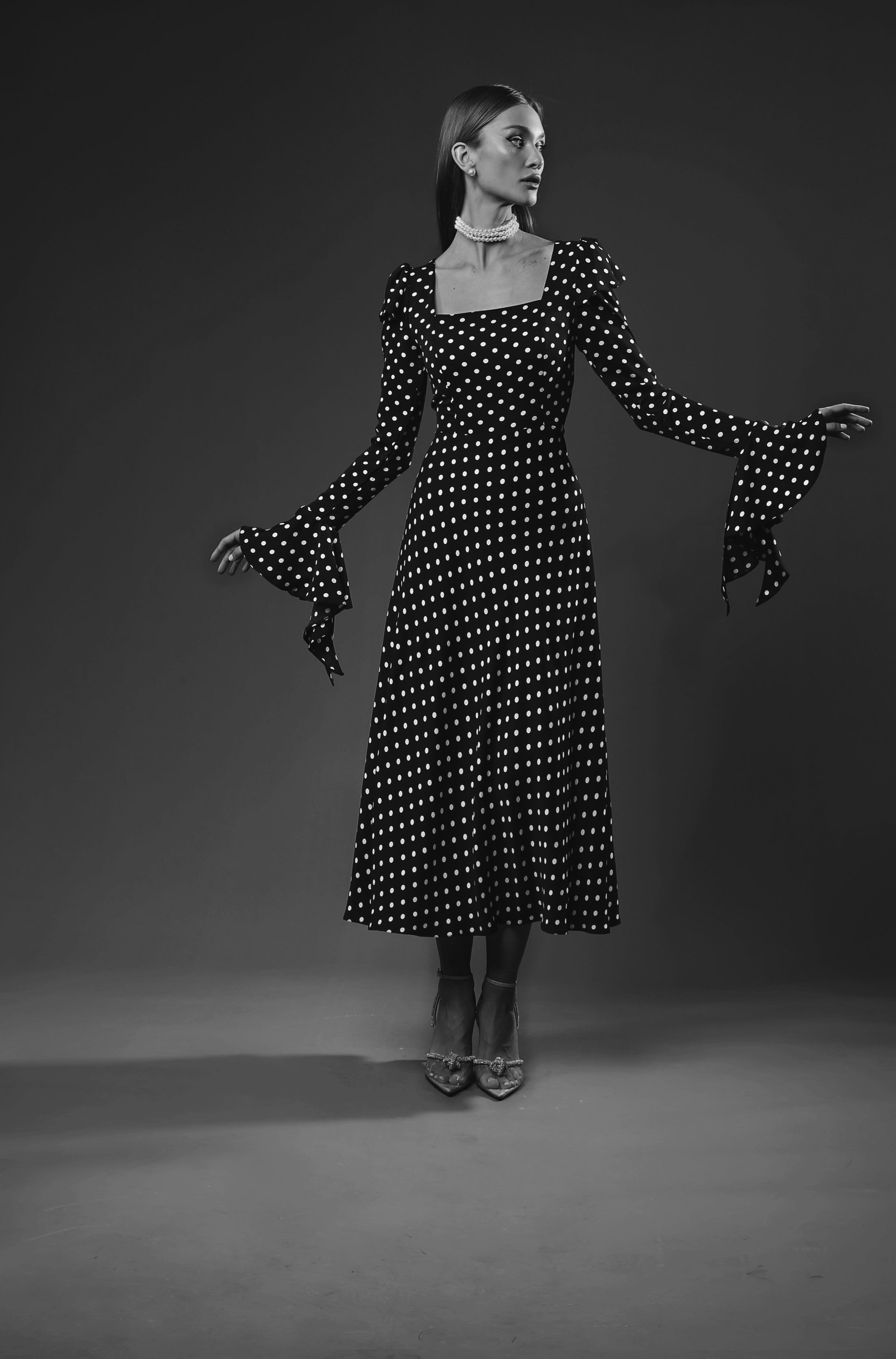 Flare Polka Dots