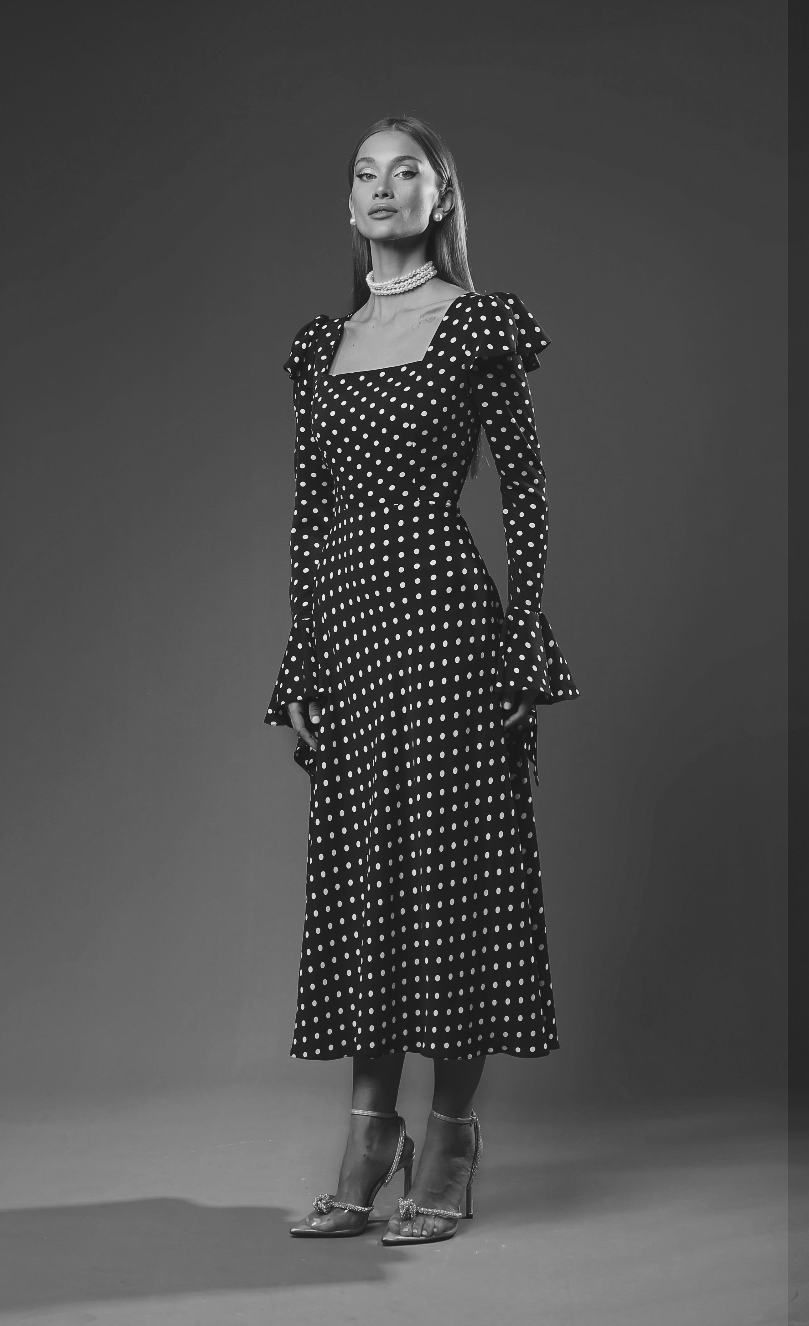 Flare Polka Dots