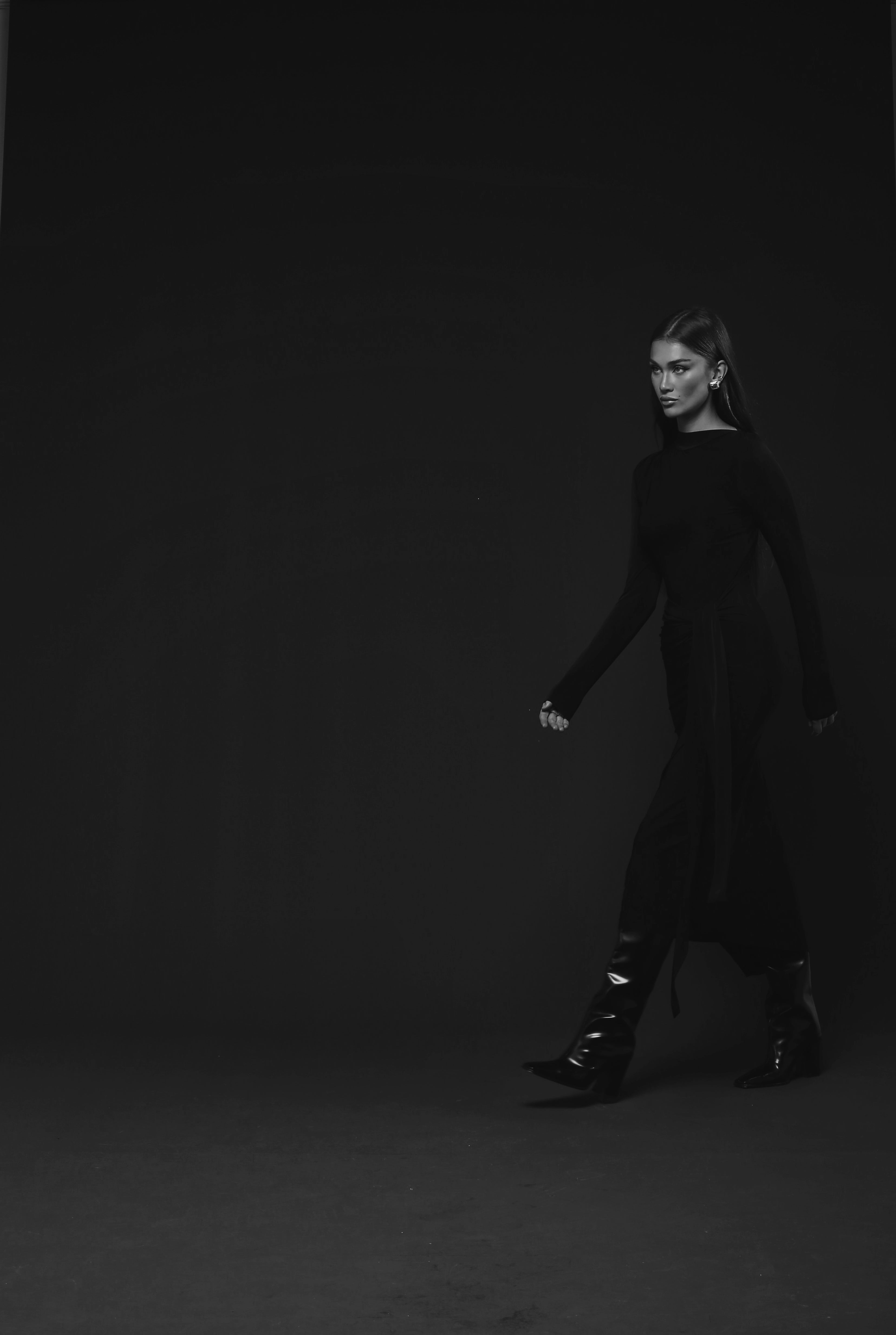 Black Flawless Fit Dress