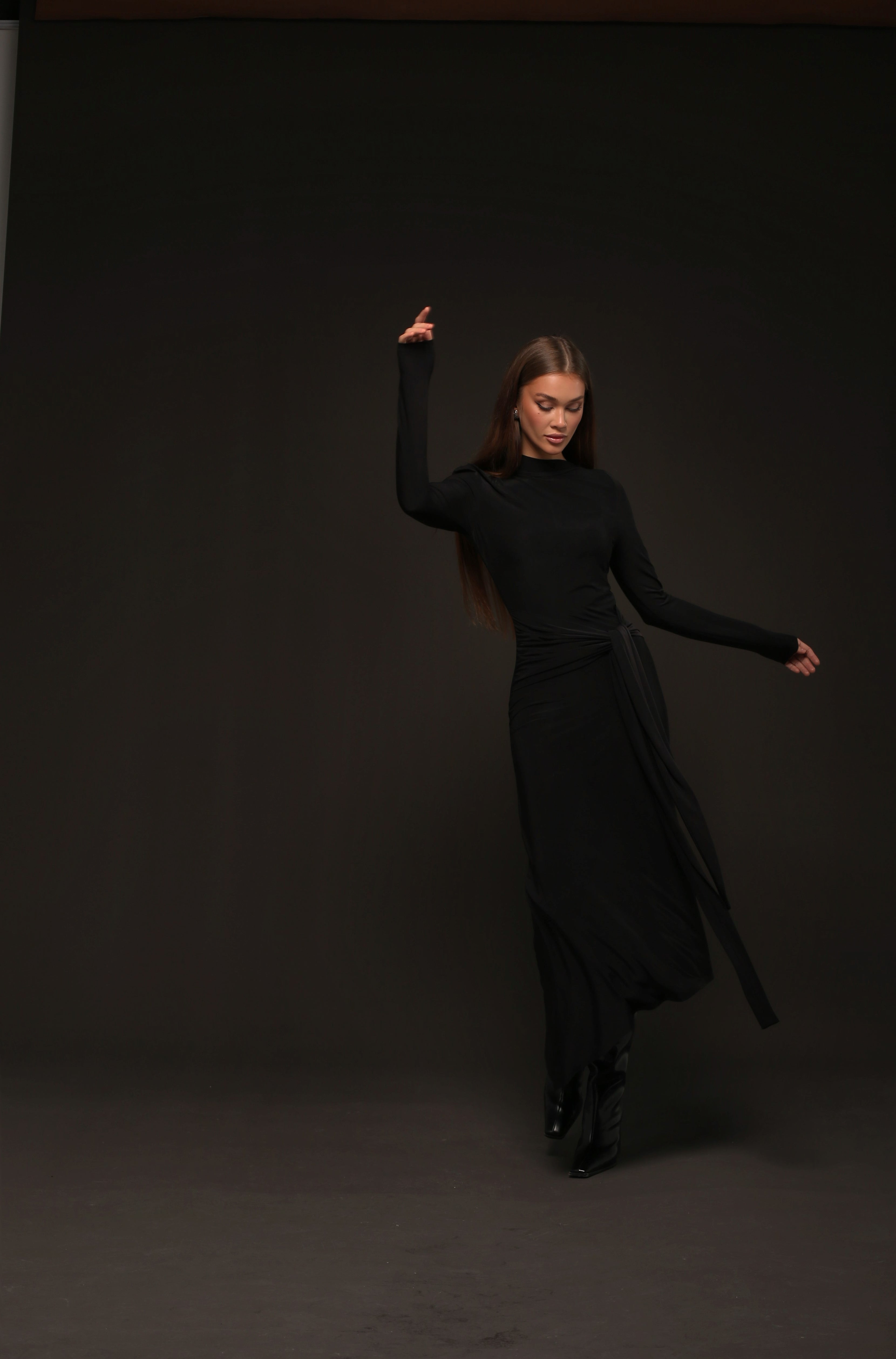 Black Flawless Fit Dress