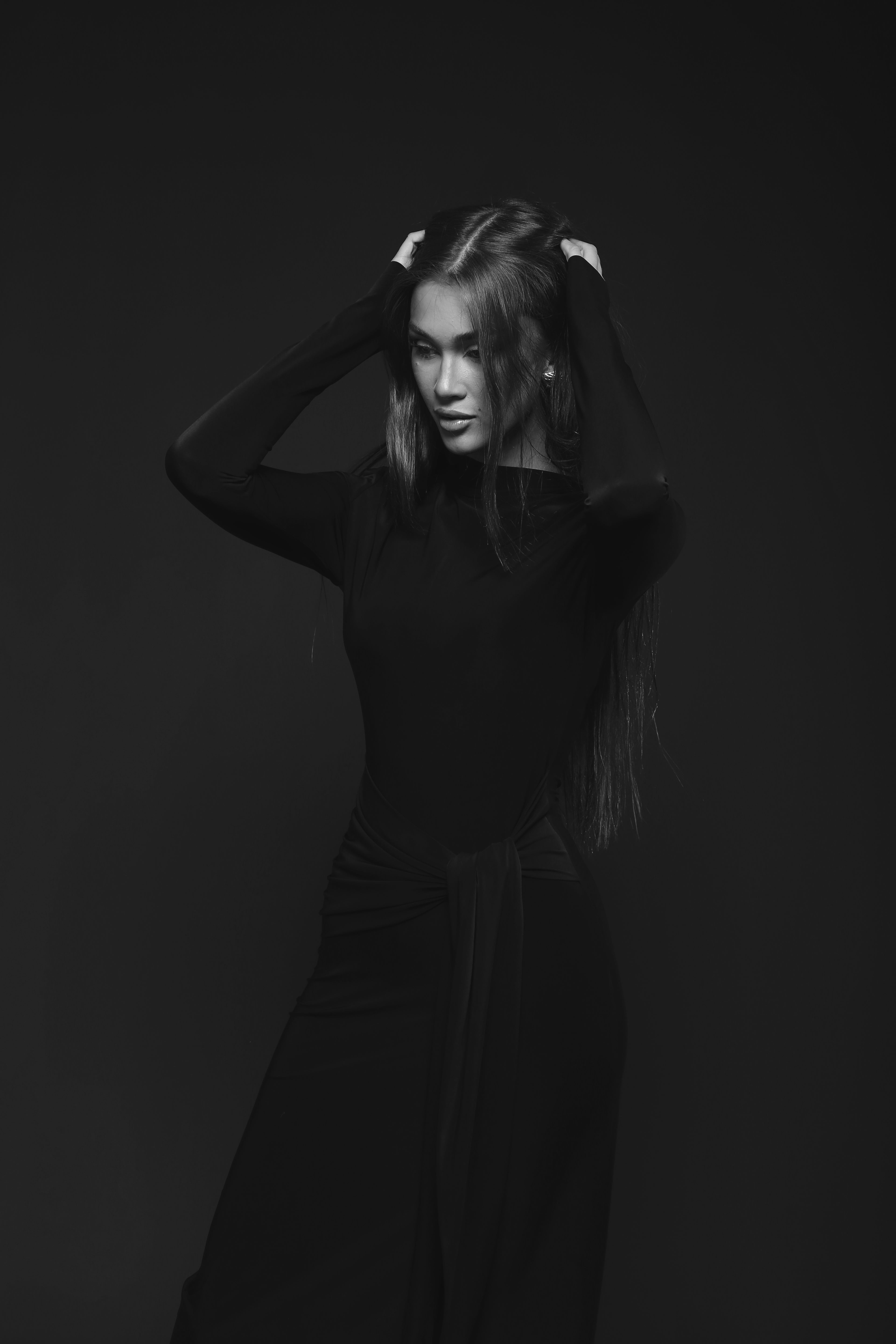 Black Flawless Fit Dress