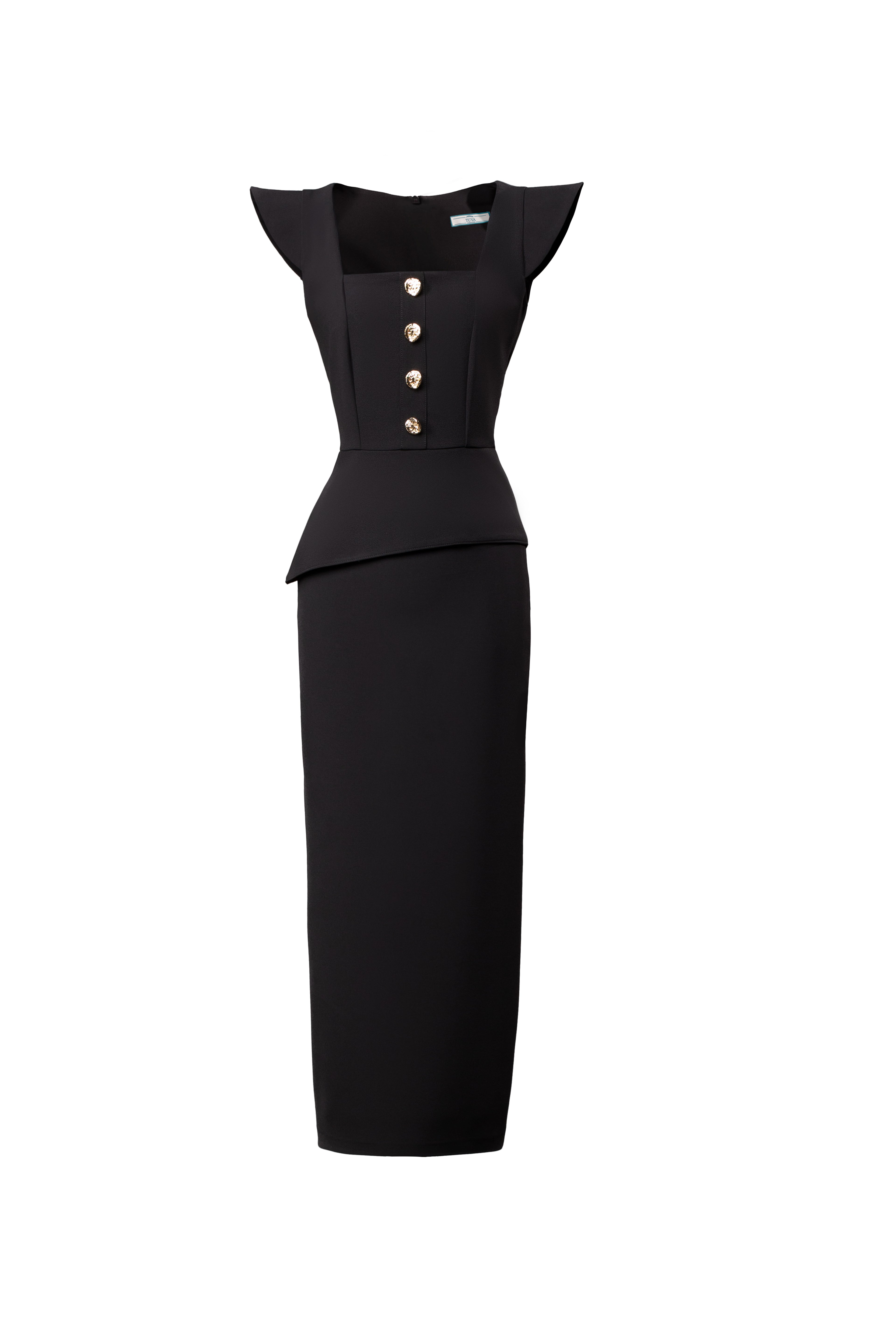 Umbrella Dress-Black